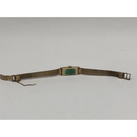 Vintage Seiko Women\'s Watch Gold Plated 17 Jewels 1520-3350 Manual Wind Works!